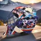 Herb Brooks Family & Jack O’Callahan Signed Full-Size Display Goalie Mask — photo 6