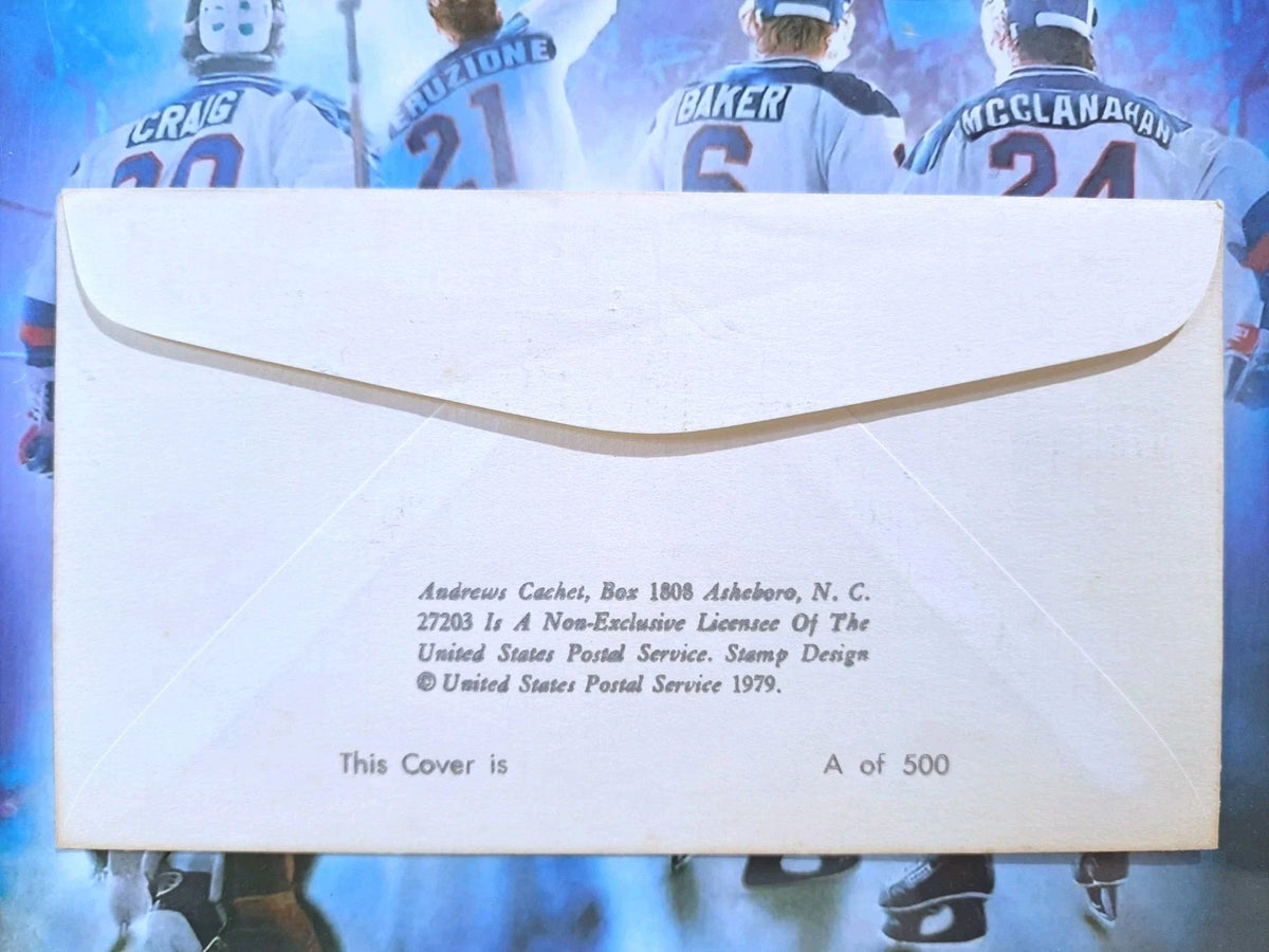Jim Craig & Don Craig Signed Artist-Proof Olympic First Day Cover — photo 4
