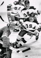Mark Pavelich Cut Signature Custom Display ID — 1980 USA Hockey — photo 9