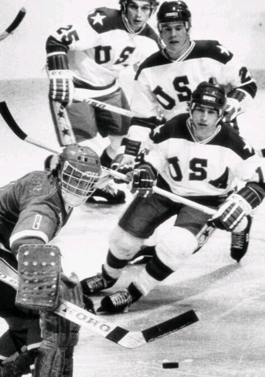 Mark Pavelich Cut Signature Custom Display ID — 1980 USA Hockey — photo 9