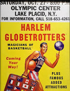 Herb Brooks Arena Lake Placid Vintage Globetrotters Event Cardboard Poster 1980s — photo 2