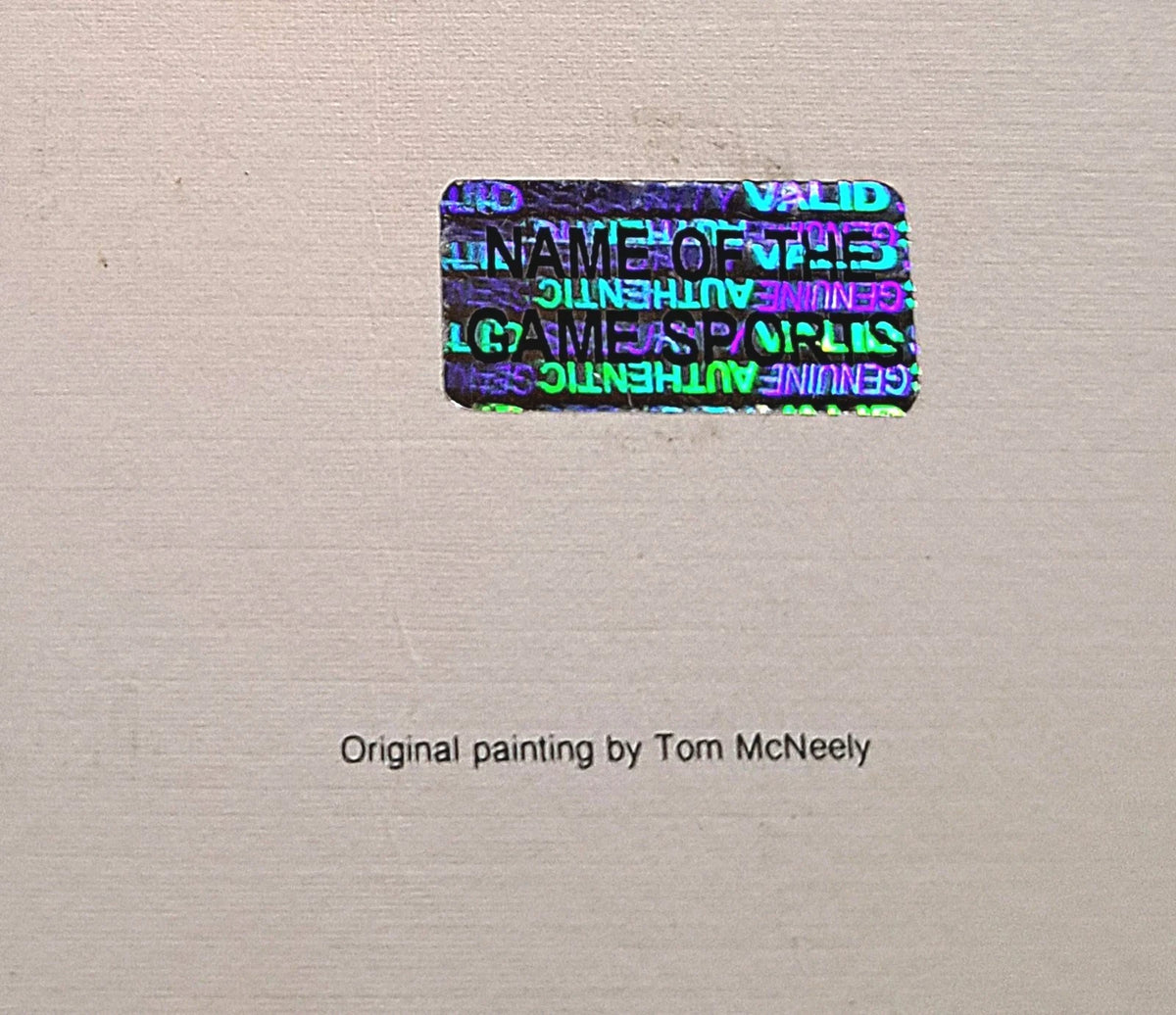Shea Family Signed 1980 Winter Olympics Postal Lithograph — 1 of 1 — photo 15
