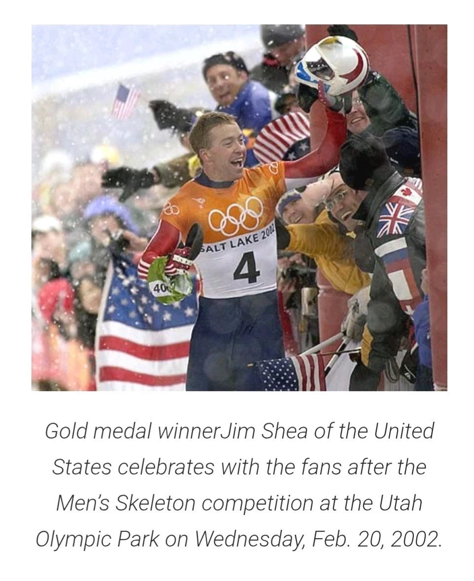 Shea Family Signed 1980 Winter Olympics Postal Lithograph — 1 of 1 — photo 9