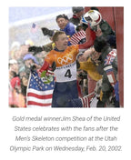 Shea Family Signed 1980 Winter Olympics Postal Lithograph — 1 of 1 — photo 9