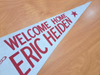 Eric Heiden 1980 Olympic Homecoming Felt Pennant — 29¼×12 inches — photo 4