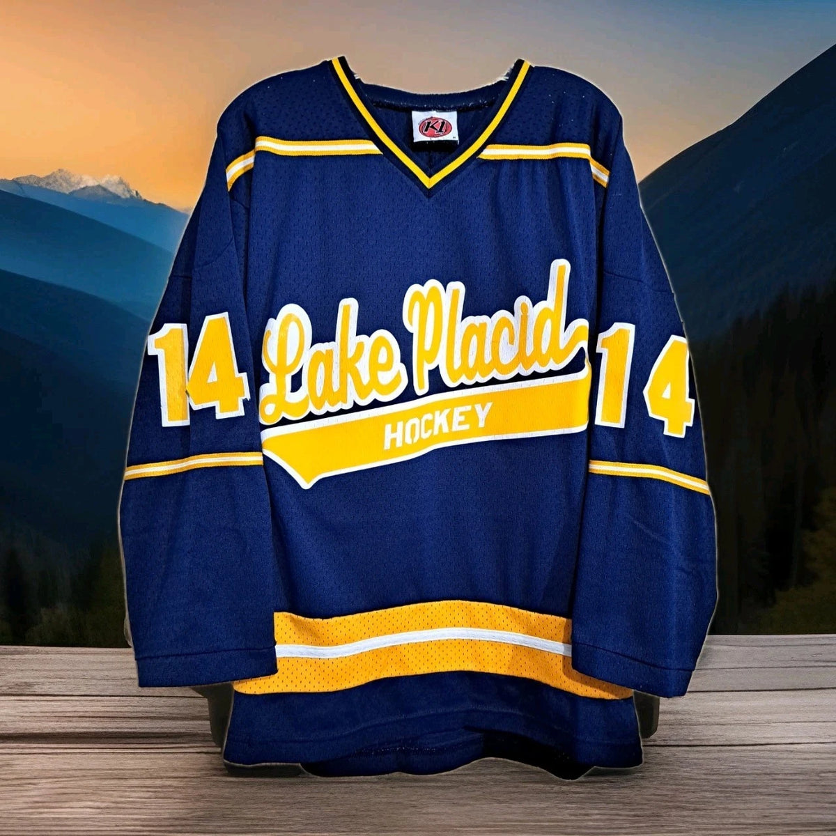 Herb Brooks Arena Vintage Game Worn Lake Placid Hockey Jersey — Mens Medium