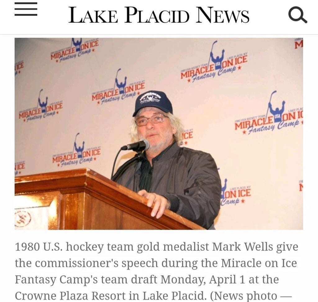 2019 Miracle on Ice Fantasy Camp Helmet — Bob Suter Tribute #20 — photo 17