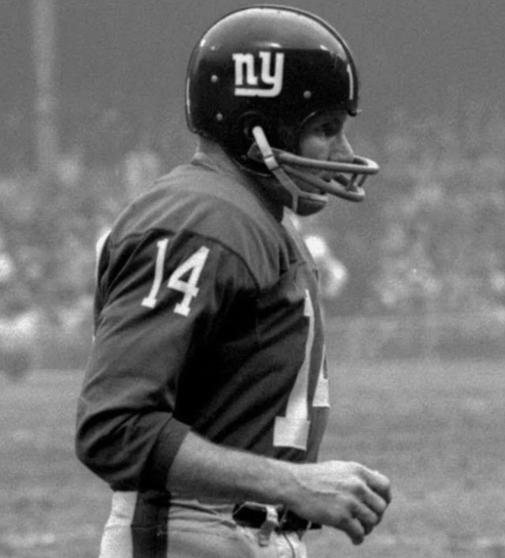 NY Giants Signed Inscribed HOF Embroidered Jersey Y.A. Tittle Hologram — photo 7