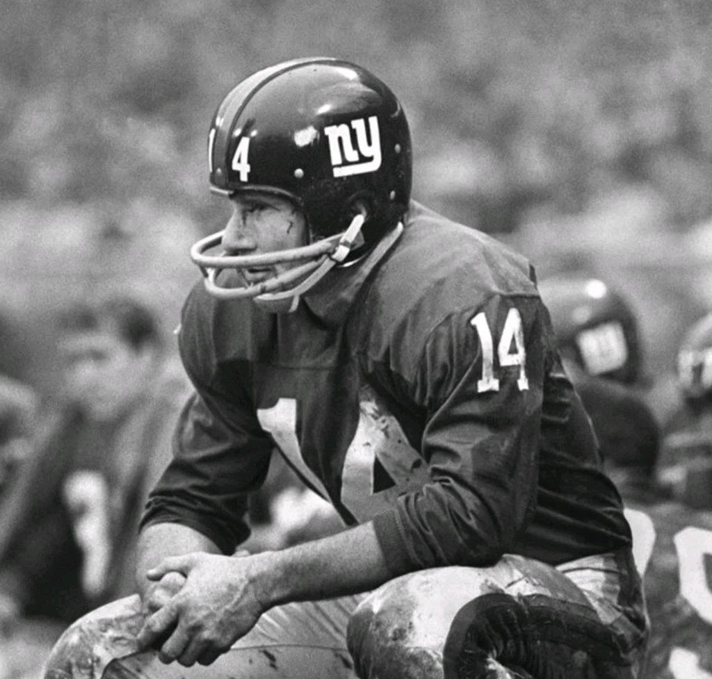 NY Giants Signed Inscribed HOF Embroidered Jersey Y.A. Tittle Hologram — photo 8