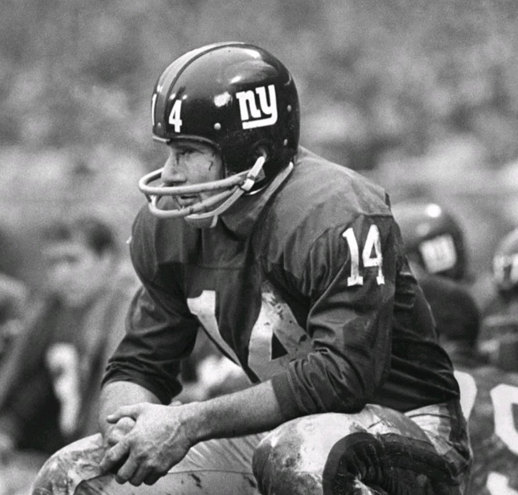 NY Giants Signed Inscribed HOF Embroidered Jersey Y.A. Tittle Hologram — photo 8