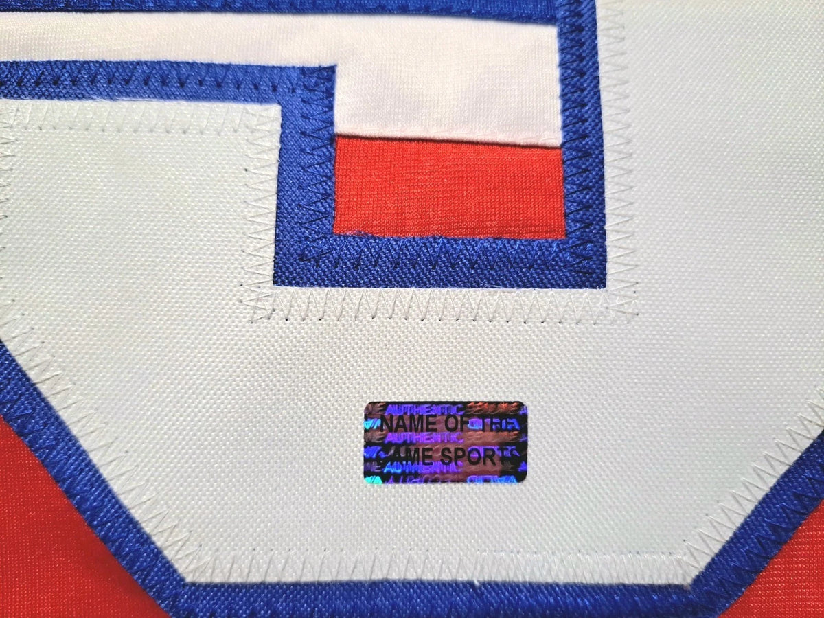 Montreal Canadiens Patrick Roy Signed Jersey Name Of The Game Sports Hologram — photo 5