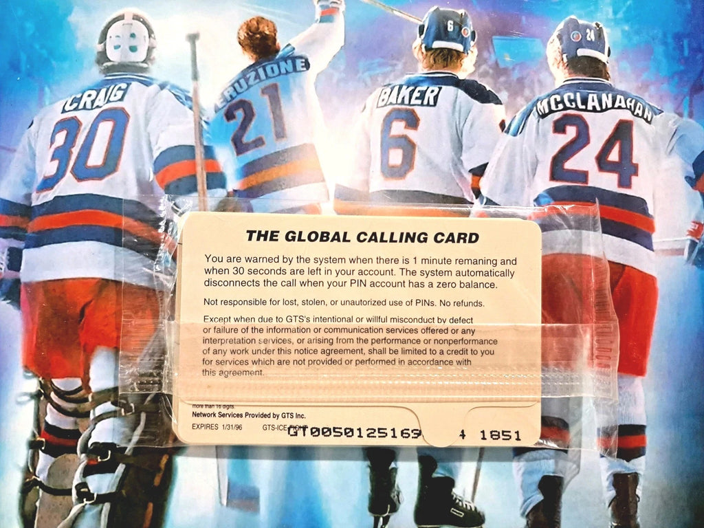 Miracle On Ice Vintage 15th Anniversary Card Set of 5 Sealed Orig Lake Placid — photo 2