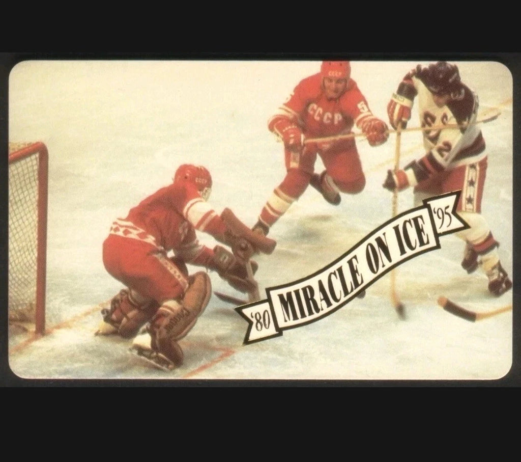 Miracle On Ice Vintage 15th Anniversary Card Set of 5 Sealed Orig Lake Placid — photo 8