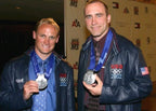 2002 USA Olympic Luge Team 🇺🇸 Mark Grimmett 🇺🇸 Athlete Worn ROOTS Pullover — photo 4