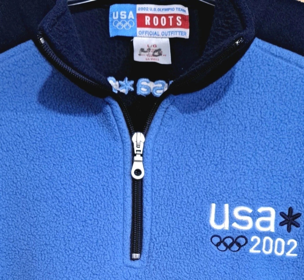 2002 USA Olympic Luge Team 🇺🇸 Mark Grimmett 🇺🇸 Athlete Worn ROOTS Pullover — photo 6