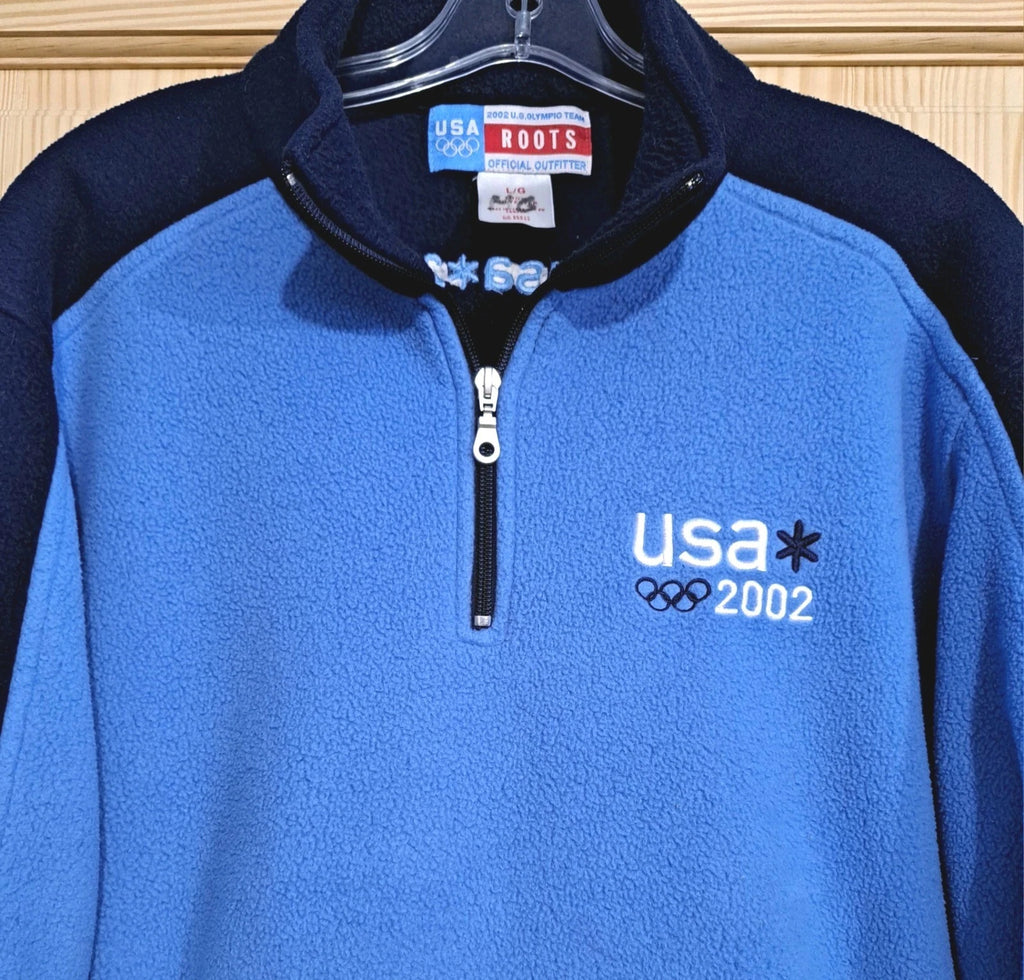 2002 USA Olympic Luge Team 🇺🇸 Mark Grimmett 🇺🇸 Athlete Worn ROOTS Pullover — photo 8