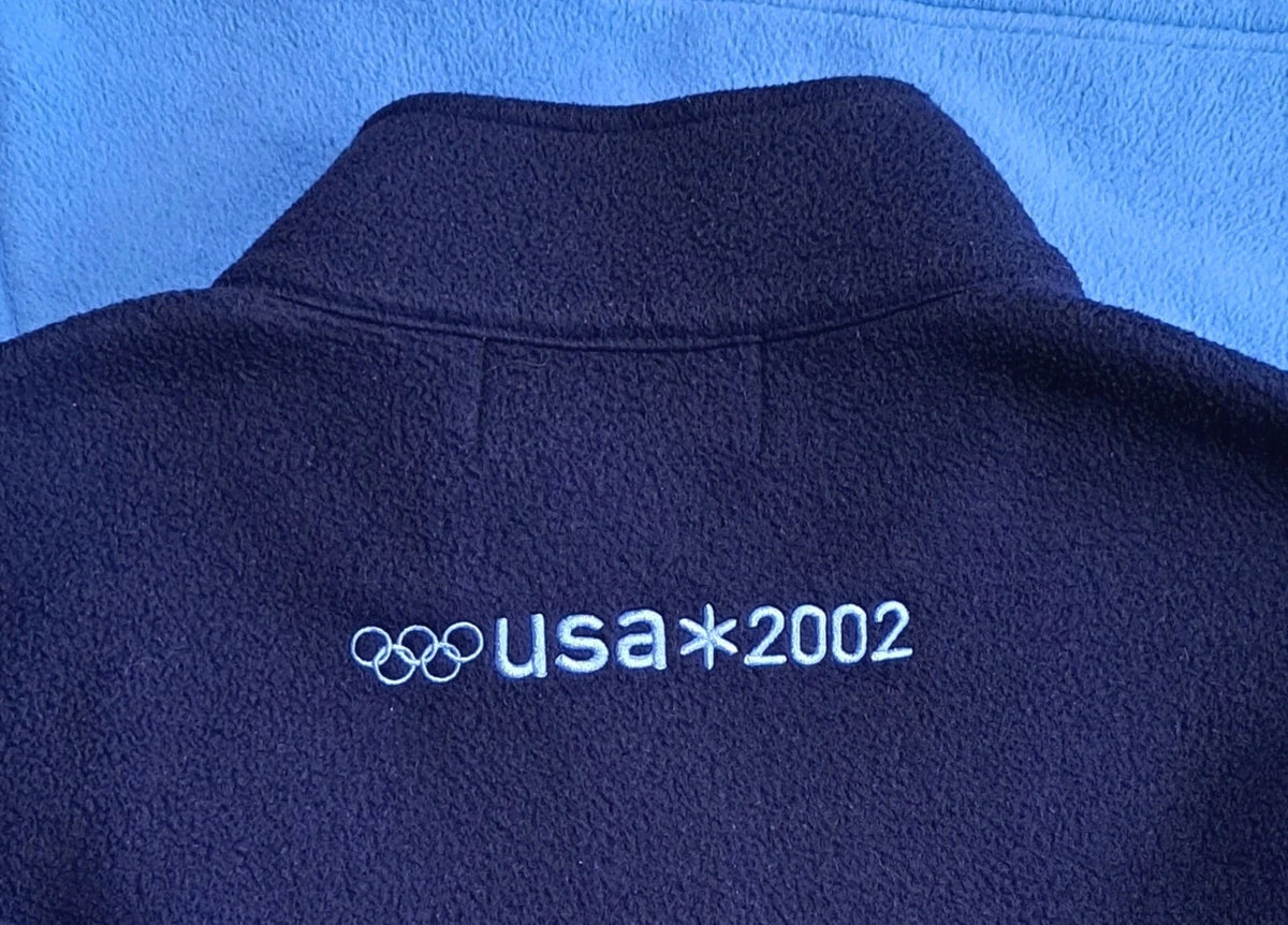 2002 USA Olympic Luge Team 🇺🇸 Mark Grimmett 🇺🇸 Athlete Worn ROOTS Pullover — photo 9