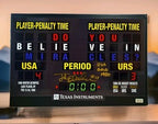 Miracle On Ice Herb Brooks Arena Signed Scoreboard USA 4 Vs Russia 3 Lake Placid