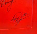 Eli Manning Signed Giants Stadium Seat Back With 4 other SB XLII Champions — photo 3