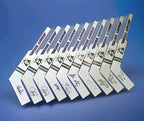 Mighty Ducks Of Anaheim Signed Vintage Mini Goalie Stick Lot of 10 Autograhs — photo 2