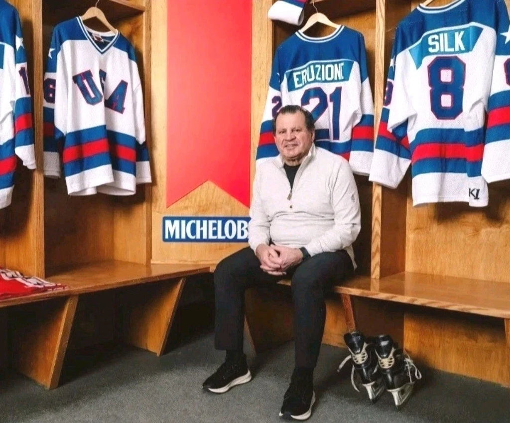 Miracle On Ice Mike Eruzione Signed Inscribed Legendary Victory Photograph — photo 4