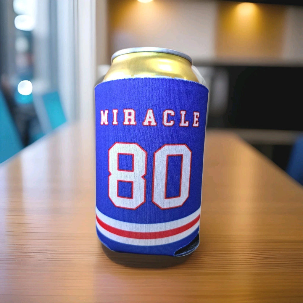 Miracle On Ice Fantasy Camp Can Koozies Set of 4 1980 USA Hockey Exclusive — photo 2