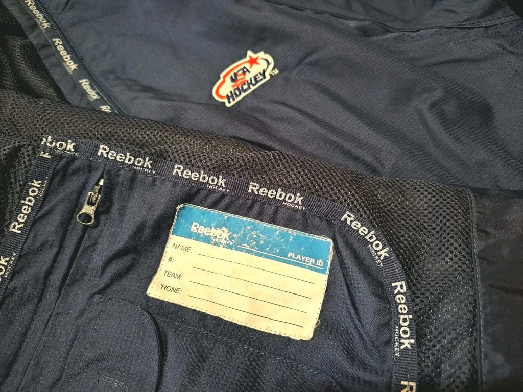 USA Men's Hockey Team Authentic Athlete Worn Jacket Size M Lake Placid — photo 4