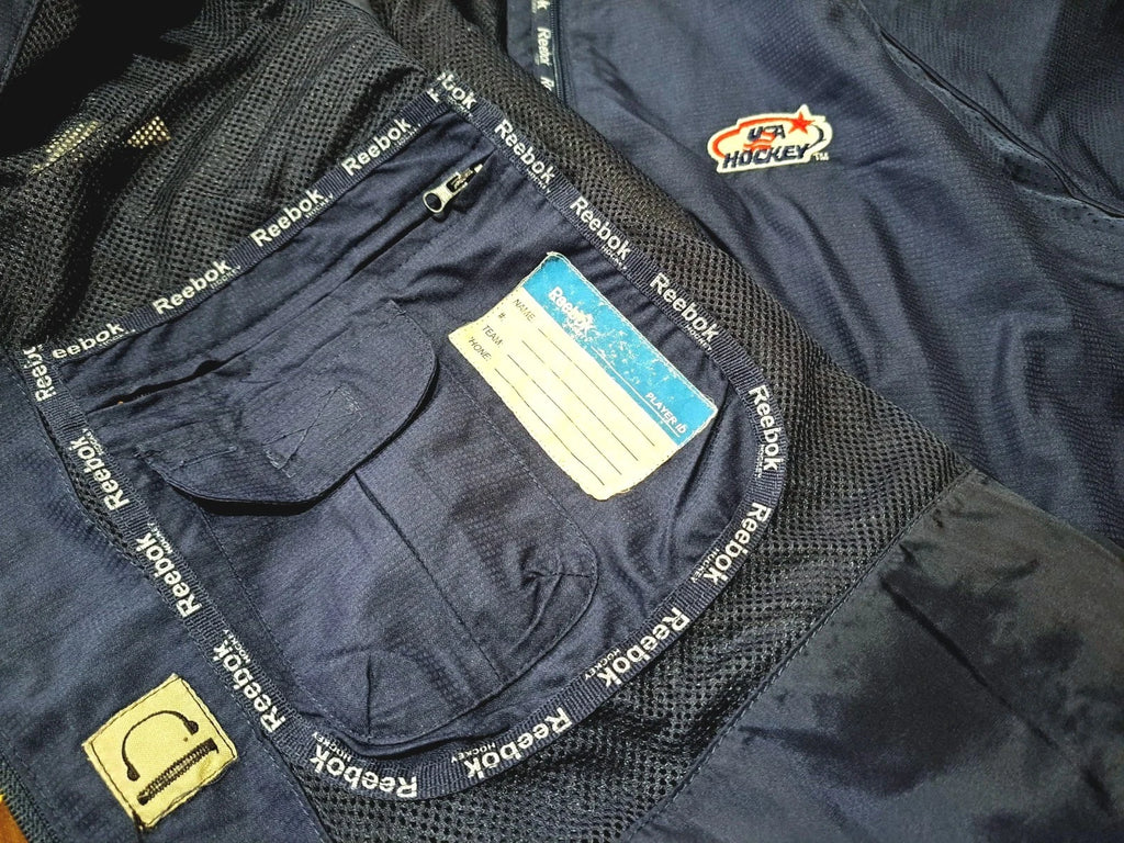USA Men's Hockey Team Authentic Athlete Worn Jacket Size M Lake Placid — photo 5