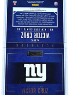 Victor Cruz 2015 Panini Playbook Jersey Swatches — 14/49 — photo 2