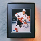 Wayne Gretzky Signed Framed Matted Photograph Winter Olympics Team Canada