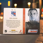 Chris Kreider 2012–13 Panini Prime Rookie Showcase Patch — 27/35 — photo 3