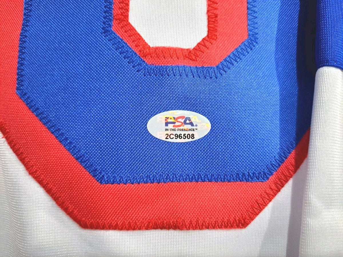 NY RANGERS Jimmy Vesey Signed jersey #26 ● PSA — photo 6