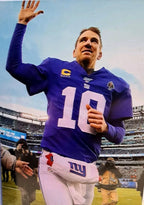 Eli Manning Signed Photo Game Used-Ticket- Parking Pass-Pack Giveaway FINAL GAME — photo 5