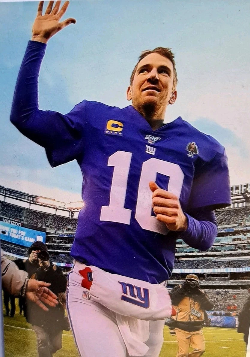 Eli Manning Signed Photo Game Used-Ticket- Parking Pass-Pack Giveaway FINAL GAME — photo 5