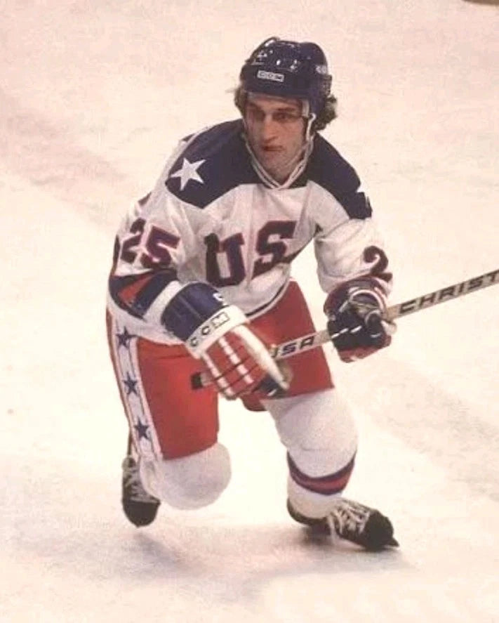 Miracle On Ice Buzz Schneider Signed USA Hockey Puck 1980 USA Hockey — photo 5
